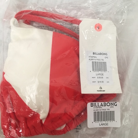 Always Free Triangle Bikini Top BILLABONG - Picture 3 of 3